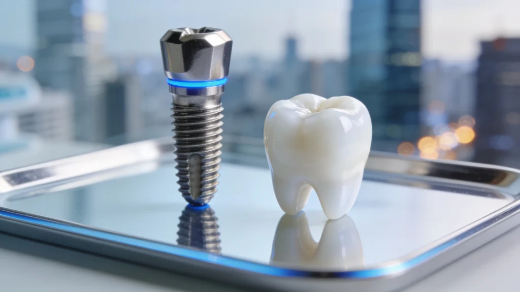 Dental Implants in Korea for Affordable, Quality Care Are you considering a solution for missing teeth? This ultimate guide explores why choosing implants in Korea has become a top choice for international patients. With a reputation for affordable and high-quality care, Korea has assisted over 820,000 patients since 2014. In this article, we will examine how the Korean dental industry maintains such high standards for every procedure. You will learn how to navigate the complex landscape of clinics in Seoul to find the best treatment for your needs. Our analysis also covers advanced technology, such as 3D CT scans, which make the placement process safer and more predictable. Furthermore, we provide insights on how you can achieve a perfect smile while saving up to 64% compared to costs in the United States. Let’s embark on this journey to discover the benefits of receiving care in Korea! Key Takeaways Discover why implants in Korea are a premier choice for international patients. Learn about the high standards of care maintained by Korean clinics. Find out how to choose the right clinic in Seoul for your needs. Understand the advanced technology used for safer procedures. Explore potential savings of up to 64% compared to U.S. costs. Overview of Dental Implants in Korea Is it time to explore ways to replace missing teeth? South Korea stands out as a global leader in dental care. The country integrates cutting-edge research with a patient-centered approach. This combination ensures that every procedure meets high safety and quality standards. With over 18,000 dental clinics nationwide, including 5,700 in Seoul, patients have access to numerous options. This guide covers the entire treatment journey, from the first consultation to the final restoration of your natural teeth. International patients often report a superior experience in Seoul. The concentration of specialized clinics fosters a competitive and innovative environment. We will also analyze how advanced implants and digital diagnostics have transformed care standards for millions. AspectDetailsNumber of Clinics18,000+ nationwideClinics in Seoul5,700Patients Treated820,000+ since 2014Quality StandardsStrict national regulations Why Choose Dental Implants in Korea? Have you thought about the best options for restoring your smile? Choosing to undergo treatment in South Korea offers numerous advantages. The country is renowned for its high-quality care and affordability, making it a top destination for patients. One of the standout features is the exceptional success rate of 99.7%. This rate significantly surpasses the global average of 95-98%. With over 1.8 million procedures performed annually, the expertise found in Korean clinics is unparalleled. Here are some key reasons why patients are drawn to these procedures: Exceptional success rate of 99.7%. High volume of procedures ensures refined techniques. Transparent cost structures that make quality care accessible. Specialists focus on complex cases with precision. World-class results that enhance both aesthetics and functionality. AspectDetailsSuccess Rate99.7%Annual Procedures1.8 million+Global Average Success Rate95-98%Cost TransparencyHigh-end care without exorbitant fees Advanced Technology in Korean Dental Clinics Curious about how technology is transforming dental care? Korean clinics are at the forefront of integrating advanced technology into their procedures. This commitment to innovation ensures that patients receive the highest quality of care. One significant advancement is the use of 3D CT scans and digital impression systems. These tools allow for precise mapping of the jaw bone before any surgery begins. This accuracy is crucial for successful outcomes. Additionally, computer-guided implant placement guarantees that each dental implant is positioned with sub-millimeter precision. This level of accuracy greatly enhances the long-term stability of the restoration. Robotic assistance further minimizes the invasiveness of the procedure, leading to quicker healing times and more predictable clinical results. Remarkably, digital technology is utilized in 97% of cases, ensuring patients benefit from the most modern care available. These technological investments enable specialists to assess bone density and volume, tailoring each treatment plan to the patient's unique anatomy. The results speak for themselves, as patients enjoy improved outcomes and satisfaction. Understanding the Dental Implant Procedure in Korea Wondering how the process of restoring your smile works? The journey begins with a thorough diagnostic phase. During this stage, the dentist evaluates the health of your gums and the density of your jaw bone. This assessment is crucial for planning a successful treatment. Next, the surgical procedure involves placing a titanium post into the jaw. This post serves as a stable foundation for your future natural teeth. After the surgery, patients receive detailed aftercare instructions to manage swelling and prevent infection. The recovery period is closely monitored by the dental team. This ensures that the osseointegration process proceeds smoothly. Typically, this integration lasts about three months. Patients are encouraged to follow a soft diet during the initial weeks to protect the surgical site and promote healing. Step-by-Step Surgical Process The surgical process begins with a thorough diagnostic phase. The specialist places the titanium post into the jaw. Patients receive aftercare instructions to manage swelling. The recovery period is monitored to ensure osseointegration. A soft diet is recommended for the first few weeks. Post-Surgery Recovery and Aftercare Post-surgical recovery protocols often include immediate follow-up visits. These visits help monitor the fusion of the implant with the jaw bone. Following these guidelines is essential for a successful recovery. AspectDetailsOsseointegration PeriodApproximately 3 monthsFollow-Up VisitsImmediate post-surgeryDiet RecommendationSoft diet for initial weeksMonitoringRegular check-ups to ensure healing Cost Comparison: Korea vs. Other Countries Have you considered the financial aspects of restoring your smile? Understanding the costs associated with dental treatment is crucial for making informed decisions. In the Republic of Korea, prices for dental restoration typically range from $1,000 to $2,100 per unit. This pricing is significantly lower compared to the average cost of $4,500 in the United States. Here are some key insights regarding the financial benefits: Patients can save approximately 64% on their treatment when choosing a clinic in Seoul. Prices may vary based on the brand of the implants and the complexity of each case. Transparent pricing models ensure patients are aware of total costs, including consultations and scans. Selecting high-quality local brands can help optimize budgets without compromising quality. Dental Implant Options Offered in Korea Understanding the different treatment options for missing teeth is crucial for informed decisions. In Korea, patients can choose from a variety of advanced solutions tailored to their specific needs. All-on-4, All-on-6, and Full-Arch Solutions The All-on-4 and All-on-6 systems provide comprehensive full-arch solutions for those who have lost multiple teeth. These options enhance biting force and restore functionality effectively. Typically, All-on-4 restorations range from $10,500 to $10,700. Zygomatic and Straumann Implant Systems For patients with significant bone loss, zygomatic implants anchor into the cheekbone, offering stability without extensive bone grafting. Additionally, Straumann systems, made from premium Swiss materials, cost between $1,500 and $2,300 per unit. Mini implants serve as a compact solution for those with lower bone density, supporting snap-on dentures with minimal surgical intervention. Each treatment option is customized, ensuring optimal aesthetic and functional outcomes for every patient. The Role of Dental Care Standards and Accreditation Do you want to know why dental care standards matter for your treatment? In South Korea, the dental landscape is shaped by a remarkable number of clinics. With over 18,000 clinics nationwide, including 5,700 in Seoul, patients benefit from a competitive environment. This competition drives clinics to uphold high standards. Many clinics proudly display certifications from the Ministry of Health and Welfare. These certifications assure both domestic and international patients of quality care. Furthermore, national standards for care are among the best globally. Rigorous education and mandatory residency programs ensure that practitioners are well-trained. Clinics often engage in ongoing clinical research, integrating the latest advancements in implant technology into their practices. Such accreditation processes also require strict hygiene and safety protocols. This dedication provides peace of mind for patients traveling from abroad, ensuring a safe and effective treatment experience. Navigating the Dental Implant Treatment Journey Thinking about how to begin your journey toward a restored smile? The typical process for receiving implants involves several key steps that ensure a smooth experience. The journey starts with a virtual consultation. This allows specialists to review your dental history and diagnostic scans before your arrival. Once you land in Seoul, the diagnostic phase includes panoramic X-rays and 3D CT scans. These tools help finalize your treatment plan and ensure precise placement of the implants. Appointment planning is streamlined to minimize your time spent in the clinic. This way, you can enjoy your stay while receiving world-class care. Follow-up visits are also scheduled to monitor the fusion of the implants with your jaw bone. This ensures that the final restoration is perfectly fitted. By coordinating with experienced medical tourism facilitators, patients can navigate the logistics of travel and recovery with confidence and ease. https://www.youtube.com/watch?v=yQcN8jyyI3o Patient Testimonials and Success Stories Have you ever wondered how real patients feel after their treatment journey? The experiences shared by individuals who have undergone procedures can be truly enlightening. Many highlight the transformative effects of their new smiles. Dr. Ji Ho Ahn at Yonsei JW Dental Clinic has performed over 900 successful procedures. His expertise is often praised in patient reviews. Many patients commend the professionalism of the English-speaking staff and the clinic's efficient environment. Before and After Transformations Real patient testimonials often feature dramatic before and after transformations. These showcase the aesthetic and functional success of the work done at Korean clinics. Patients express how restoring their smiles has positively impacted their lives. Real Patient Reviews and Experiences Success stories emphasize the life-changing impact of a full smile restoration. International patients report a seamless experience, aided by in-house translators. Many return for yearly check-ups to maintain their impressive results. These reviews provide valuable insights into the quality of care offered by top-tier dentists. Dental Implant Surgery Techniques in Korea What innovative approaches are being used in the field of tooth restoration? Korean clinics are known for their minimally invasive surgery techniques. These methods utilize small incisions, which help reduce trauma to the surrounding gum and bone tissue. This approach leads to faster recovery times and less discomfort for patients. When it comes to choosing between local and international brands, many patients opt for local options like Osstem and Dentium. These brands are used in most procedures and typically cost 30-50% less than international brands such as Straumann. The choice of implant brand often depends on the patient's bone density and the specific requirements of the surgical site. Advanced surgical protocols ensure that even in cases of limited bone density, specialists can achieve stable and long-lasting results. By focusing on precision and efficiency, Korean surgeons can perform complex procedures with minimal downtime. This allows patients to return to their daily lives quickly, enjoying the benefits of their new smiles. Preparing for Your Dental Implant Consultation Preparing for your upcoming consultation can significantly impact your treatment journey. Patients are encouraged to gather all relevant dental records, including recent panoramic X-rays or 3D scans. This information helps expedite the treatment planning process. A thorough assessment of your oral health is essential. This includes evaluating your gum condition and bone volume. During the consultation, the dentist will determine if you are a candidate for immediate implant placement. It's also crucial to disclose any underlying health conditions. These can influence the success of the implant and the overall treatment plan. The consultation is an excellent opportunity to ask questions about the different types of implants available. By being well-prepared, you enable the dental team to create a more accurate and personalized treatment plan that addresses your unique needs. Preparation StepsDetailsGather RecordsCollect recent dental X-rays or scans.Assess Oral HealthEvaluate gum condition and bone volume.Disclose Health ConditionsInform the dentist about any health issues.Ask QuestionsInquire about types of implants and timelines. Tailoring Your Treatment Plan and Expectations Have you explored how a personalized treatment plan can enhance your smile restoration journey? Customized plans in Korea often integrate multiple specialties, such as orthodontics and prosthodontics, to achieve optimal results. Managing expectations regarding healing time and the final appearance of your teeth is a key part of the planning process. Tailoring a treatment plan requires a deep understanding of your facial structure and the specific density of your jaw bone. Specialists work closely with each patient to set realistic expectations for the final results, ensuring that the outcome aligns with their aesthetic desires. A comprehensive plan may include preparatory procedures like bone grafting to ensure a strong foundation for the implants. By aligning the treatment plan with your lifestyle and budget, clinics ensure a high level of satisfaction and long-term success. Clear communication throughout the planning phase helps eliminate uncertainty and builds trust between you and the dental team. Dental Implants in Korea: A Closer Look at the Main Keyword What advanced solutions can help you regain your confident smile? The sector of dental restoration in Korea showcases a blend of high-tech manufacturing and expert surgical application. This integration is pivotal in providing patients with the best possible outcomes. Customized solutions often involve the use of CAD/CAM technology. This technology creates crowns that perfectly match the patient's natural teeth, ensuring both function and aesthetics. When looking at dental implants in Korea, it is clear that the integration of advanced technology and surgical expertise is what sets the country apart. Customized solutions are designed to address the specific challenges of each patient, whether they have low bone density or require full-arch restoration. The use of high-quality materials ensures that every implant is not only functional but also aesthetically pleasing and durable. By focusing on the main keyword, we highlight the importance of choosing a provider that understands the nuances of modern implantology. Advanced options, such as same-day loading, are becoming increasingly popular for patients who want to restore their smile as quickly as possible. AspectDetailsTechnology UsedCAD/CAM for custom crownsPatient ChallengesLow bone density, full-arch restorationMaterial QualityHigh-quality, durable optionsPopular OptionsSame-day loading procedures Benefits for International Patients and Medical Tourism Have you considered how traveling for dental care can benefit your smile restoration? The rise of medical tourism in Korea has created a seamless experience for international patients. With approximately 14% of the 380,000 annual medical tourists coming for dental procedures, the infrastructure is well-developed. Many clinics prioritize the needs of global clients, ensuring that language barriers do not hinder the quality of care. Here are some key advantages: Specialized support for international patients, including airport transfers and language assistance. Priority scheduling at top clinics allows for efficient treatment timelines. Streamlined processes enable patients to complete their procedures much faster than in their home countries. A destination known for medical tourism provides a stress-free journey that combines health and travel. The growth of dental tourism reflects the trust international patients place in the Korean healthcare system. Essential Post-Procedure Care and Long-Term Maintenance What steps can you take to ensure the longevity of your new smile? Proper post-procedure care is crucial for the success of your treatment. Following the guidelines provided by your dental team can help prevent complications and promote healing. Essential post-procedure care involves strict adherence to the aftercare instructions provided by your surgeon. This helps to prevent infection and supports recovery. Regular follow-up visits are also vital for monitoring the health of your gums and the stability of the implants over time. Maintaining the health of your natural teeth and surrounding gum tissue is vital for the longevity of your restoration. Patients are educated on the best practices for cleaning around their implants, ensuring that they remain free from plaque and inflammation. Long-term maintenance is a collaborative effort between you and your dental team. By following these practices, you can ensure that your smile remains healthy for years to come. Care AspectDetailsAftercare InstructionsFollow specific oral hygiene guidelines.Follow-Up VisitsRegular check-ups to monitor gum health.Cleaning PracticesUse specialized tools to clean around implants.CollaborationWork with your dental team for optimal care. Data-Driven Insights and Research on Korean Dental Implants What insights can we gain from research on tooth replacement techniques? South Korea is recognized for its effective dental care systems. According to the Journal of Dental Health, the country boasts impressive statistics that highlight the success of its procedures. Statistical data reveals that 97% of Korean dental implants remain fully functional ten years after placement. This high success rate is supported by rigorous clinical research and standardized protocols. Statistics and Success Rates from Leading Sources Data-driven insights confirm that the high success rate of Korean dental implants is bolstered by extensive research. Statistics demonstrate that the longevity of these implants is comparable to, or better than, those placed in Western countries. Ongoing research into bone density and biomaterials continues to push the boundaries of modern implantology. By analyzing these success rates, patients can make informed decisions based on evidence rather than marketing claims. The commitment to transparency and data collection is a key reason why Korea remains a top destination for reliable dental solutions. AspectDetailsSuccess Rate97% remain functional after 10 yearsResearch SourceJournal of Dental HealthComparisonLongevity comparable to Western implantsOngoing ResearchFocus on bone density and biomaterials Conclusion Considering the journey to a brighter smile can be a life-changing decision. Choosing to undergo a dental implant procedure offers a unique combination of affordability, advanced technology, and world-class clinical expertise. With success rates reaching 99.7%, patients can feel confident that they are receiving the highest standard of care available in the global market. The streamlined journey for international patients ensures that the entire process is efficient, comfortable, and tailored to individual needs. By prioritizing both functional health and aesthetic results, Korean specialists help patients achieve the smile they have always desired. We encourage you to take the first step toward your transformation by scheduling a consultation with a reputable clinic in Seoul today. FAQ What are the benefits of choosing dental implants? Dental implants provide a permanent solution for missing teeth, improving both function and aesthetics. They help maintain bone density and support surrounding teeth, leading to better oral health.How long does the dental implant procedure take? The entire process can take several months, including healing time. The actual implant placement surgery typically lasts about one to two hours, while recovery and follow-up visits can extend the timeline.Are dental implants safe? Yes, when performed by qualified professionals in accredited clinics, the procedure is considered safe. Modern technology and techniques minimize risks and enhance success rates.What is the recovery time after implant surgery? Recovery varies by individual but generally takes a few days to a week for initial healing. Full integration with the bone may take several months, depending on the patient's health and bone density.How much do dental implants cost? Costs can vary significantly based on the type of implant and the clinic. However, prices in South Korea are often more affordable compared to Western countries, making it an attractive option for many.Can anyone get dental implants? Most adults are candidates for implants, but certain conditions like gum disease or insufficient bone density may require additional treatments, such as bone grafting, to ensure success.What should I expect during the consultation? During the consultation, a dentist will evaluate your oral health, discuss your goals, and create a personalized treatment plan. Diagnostic imaging may also be performed to assess bone structure.How do I maintain my dental implants? Maintaining implants involves regular dental check-ups, good oral hygiene practices, and avoiding harmful habits like smoking. Following aftercare instructions is crucial for long-term success.Are there different types of implants available? Yes, there are various types, including traditional implants, zygomatic implants, and solutions like All-on-4. Each option caters to different needs and conditions.What if I need additional procedures before getting implants? Some patients may require preparatory procedures, such as bone grafting or sinus lifts, to ensure there is enough bone density for successful implant placement.