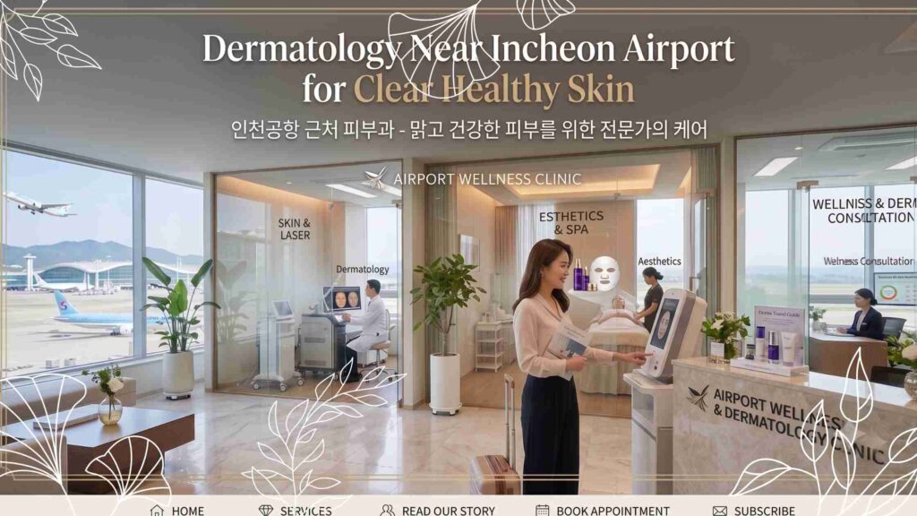 Dermatology Near Incheon Airport for Clear Healthy Skin