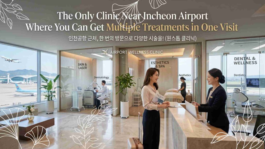 The Only Clinic Near Incheon Airport Where You Can Get Multiple Treatments in One Visit